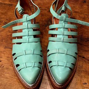 REBECCA MINKOFF Women's Hayden Oxford - NEW winter mint - SZ 8 Sandal